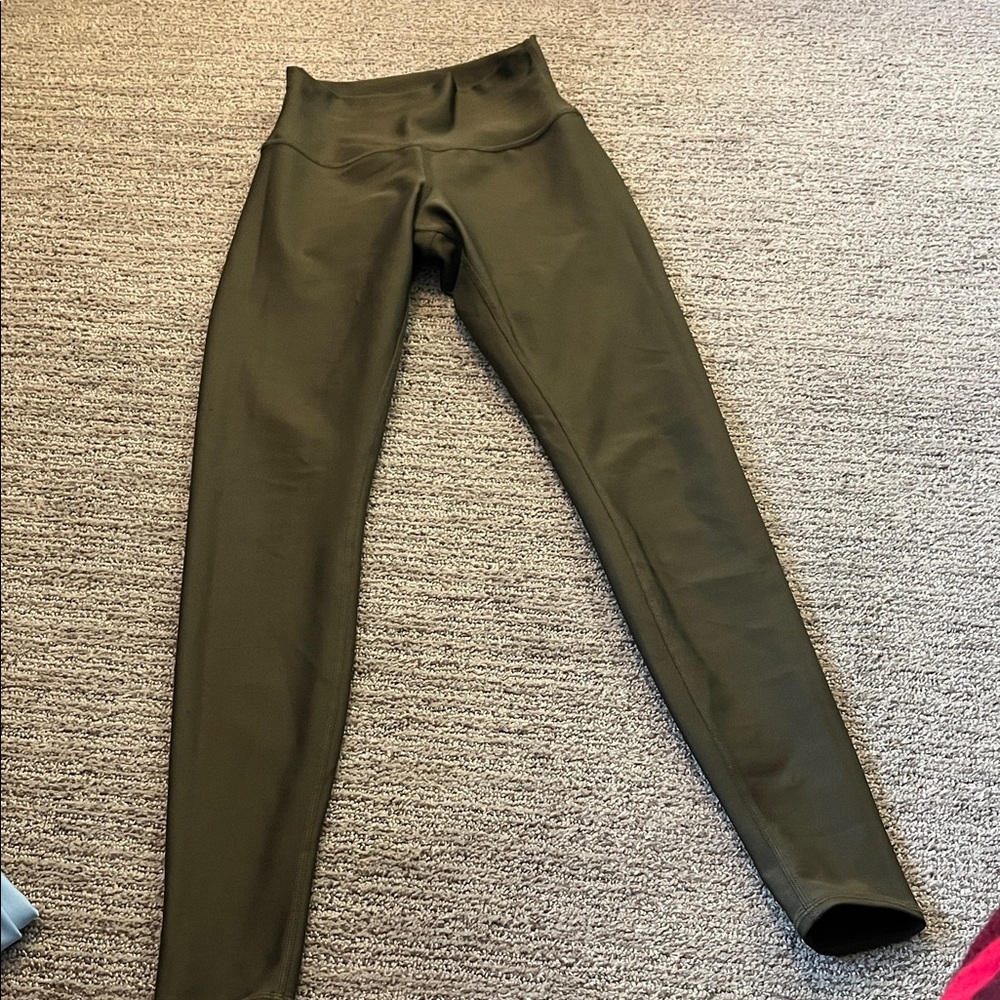 ALO Yoga Olive Green Leggings Size XS